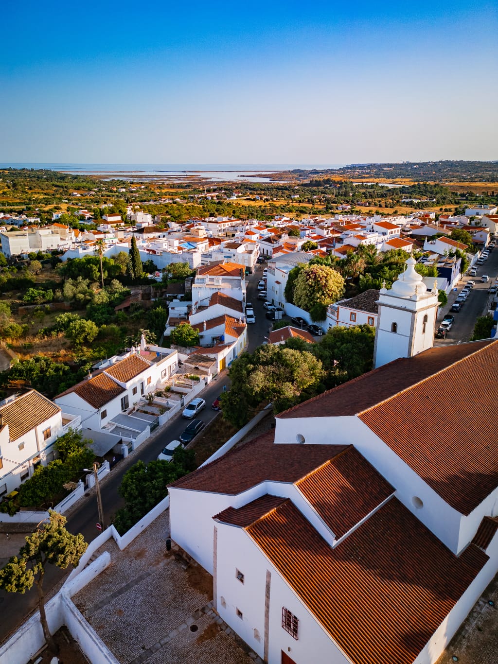 Vista aérea da Mexilhoeira Grande